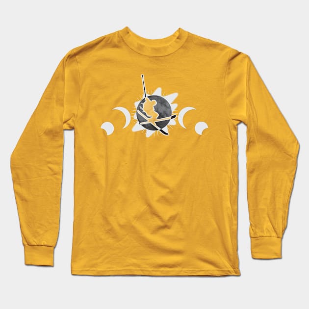 Skier Eclipse Long Sleeve T-Shirt by Ski Classic NH